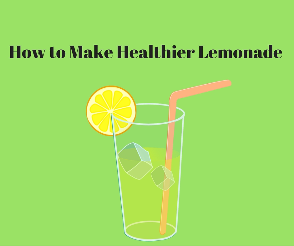healthier lemonade