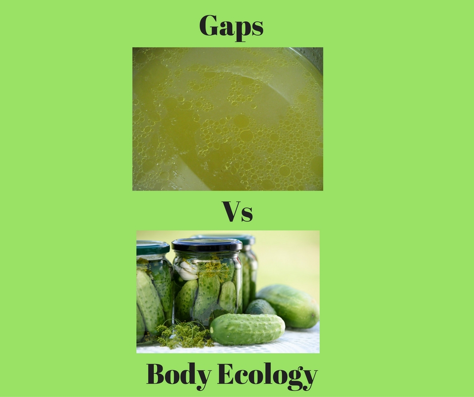 gaps vs body ecology