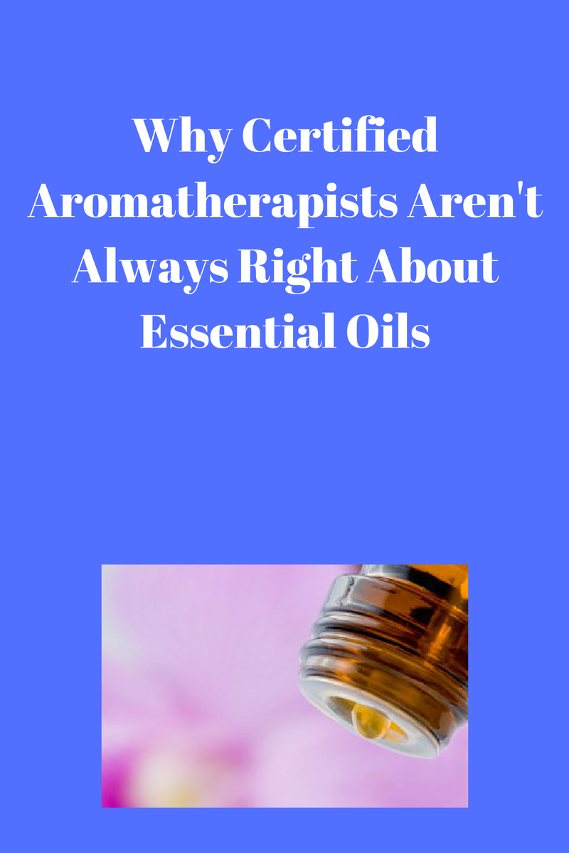certified aromatherapists