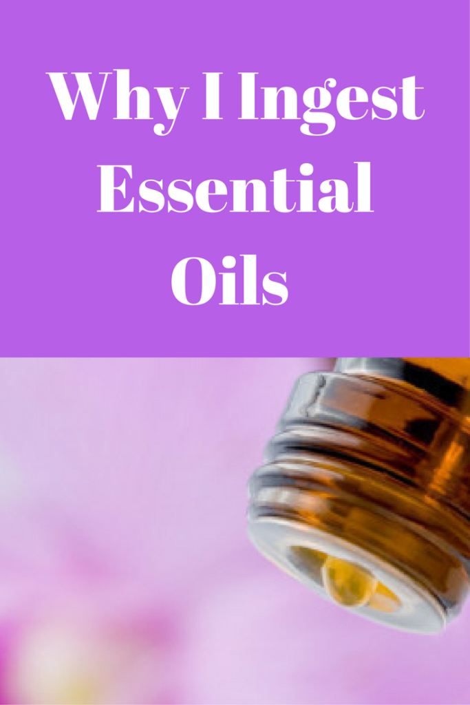 ingest essential oils