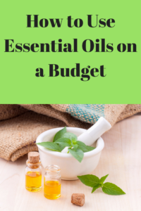 essential oils on a budget