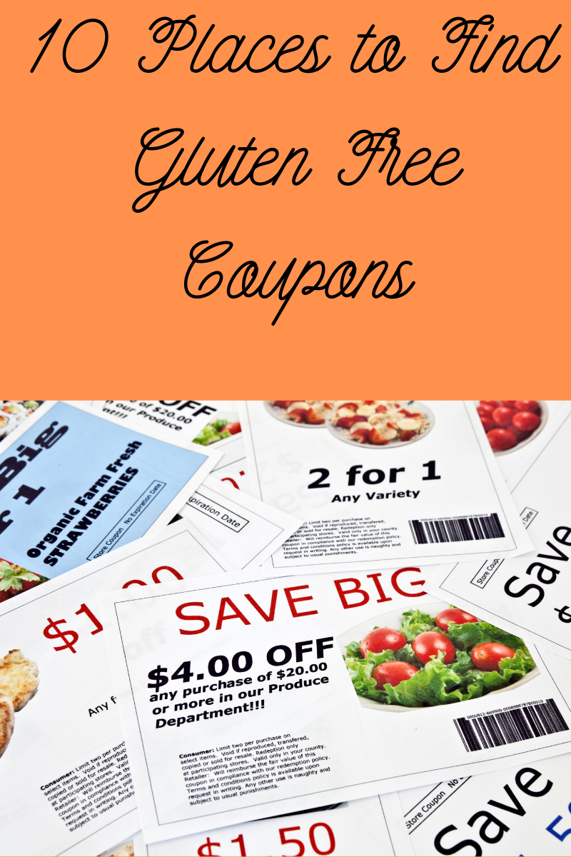gluten free coupons