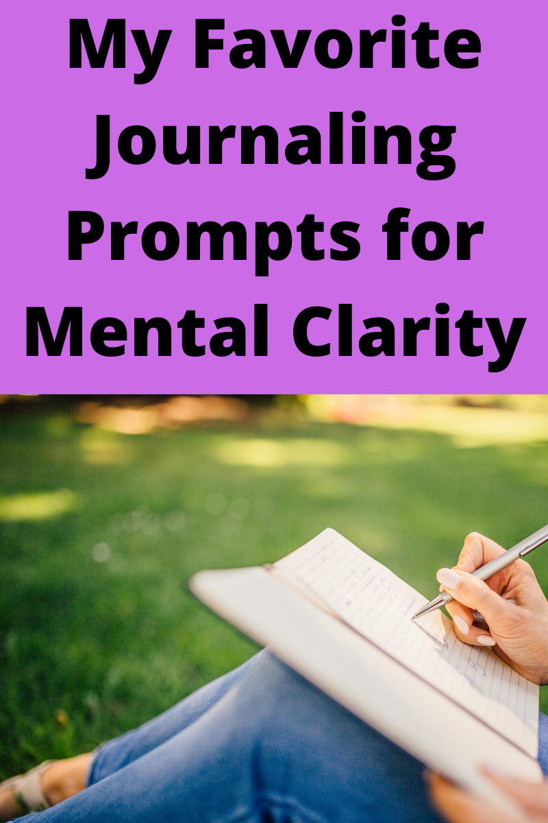 journaling prompts for mental clarity