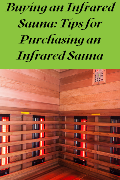 buying an infrared sauna