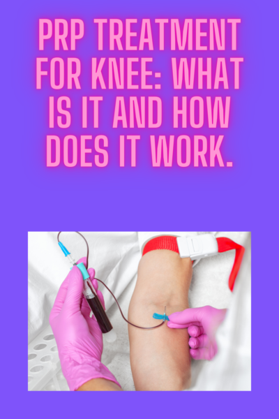 prp treatment for knee