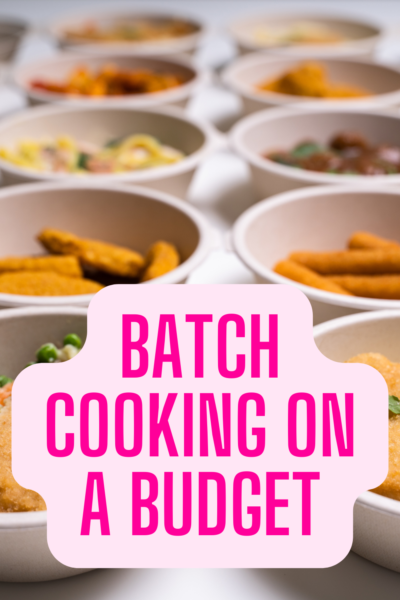 Batch Cooking on a Budget