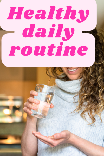 healthy daily routine