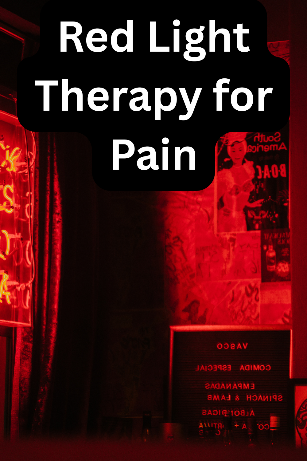 red light therapy for pain