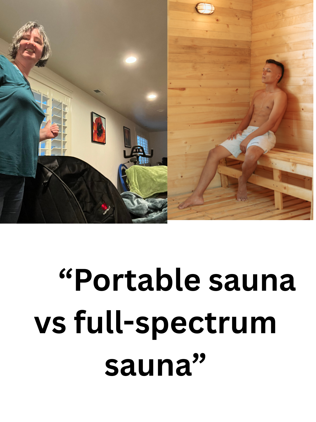 best portable infrared sauna