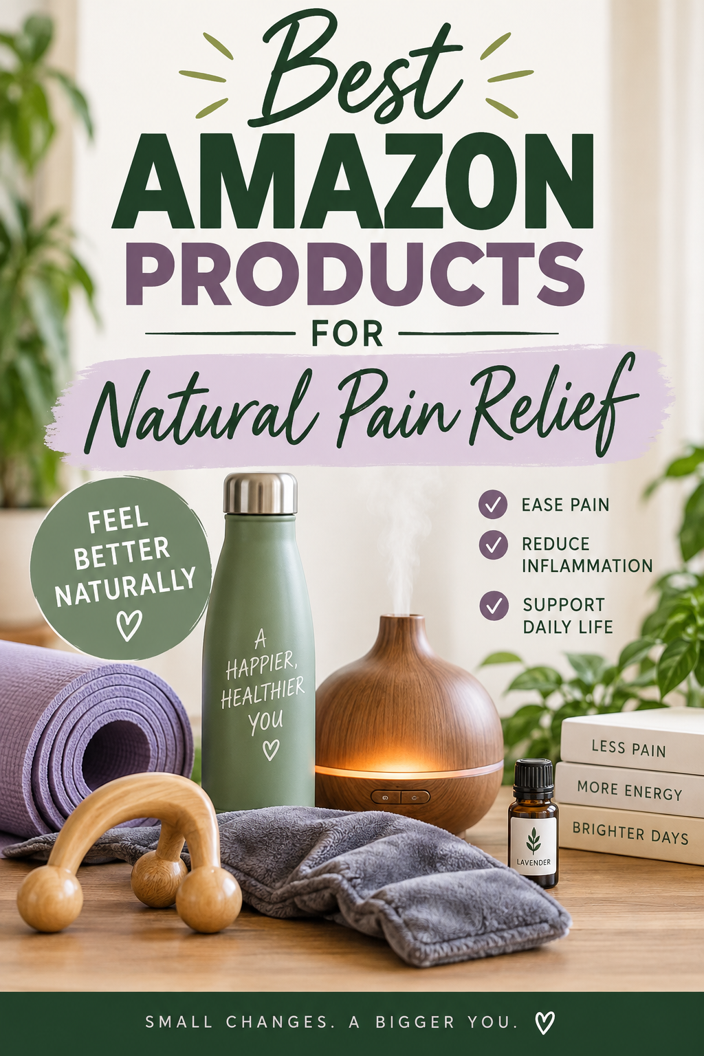 Best Amazon Products for Natural Pain Relief