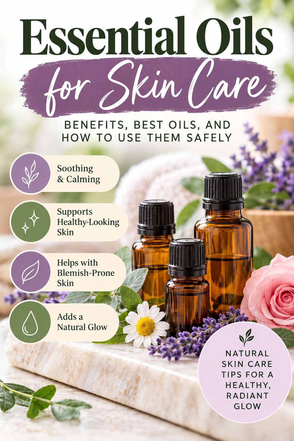 essential oils for skin care